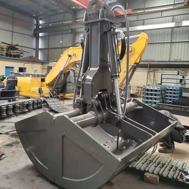 Rotating Excavator Rock Bucket Clamshell Bucket Grab For Pc200 Zx200 Ex210 Pc300