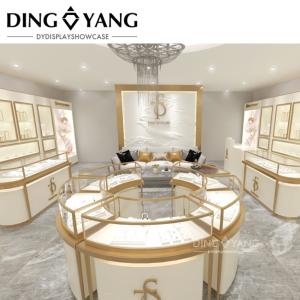 Wholesale Brushed Stainless Steel Jewelry Shop Interior Design With Custom Color Size from china suppliers