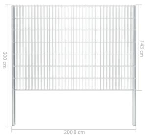 Wholesale 2x0.2x2m Galfan Zinc 95% Al 5% 4mm Welded Gabion Baskets from china suppliers