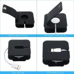 For Apple Watch Box Base For Silicone Charging Cable Winder Stand Dock Cable