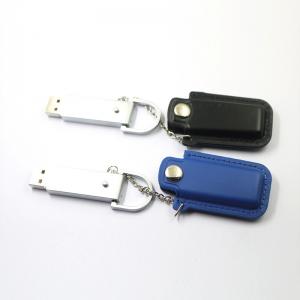 Wholesale Embossing Logo Leather Flash Drive 128GB 32GB High Capacity Memory Stick from china suppliers