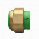 Green Ppr Double Head Threaded Union Double Union Connector High Temperature