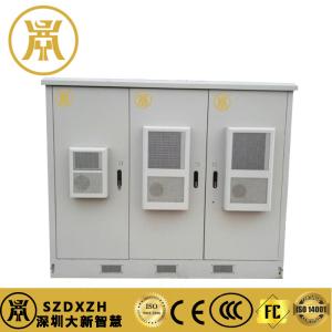 Wholesale IP55-Rated Three-Compartment Outdoor Cabinet for Energy Storage &amp; Remote Monitoring from china suppliers