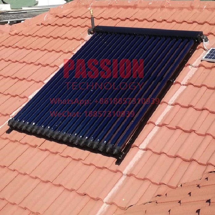30tubes Pressure Solar Collector 24x90mm Condensor Heat Pipe Solar Heater