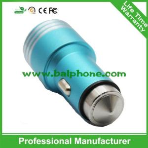 Wholesale 2015 top selling 5V 3.1A stainless steel dual usb Car Charger from china suppliers