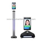 8 Inch IPS Face Recognition Infrared Thermometer