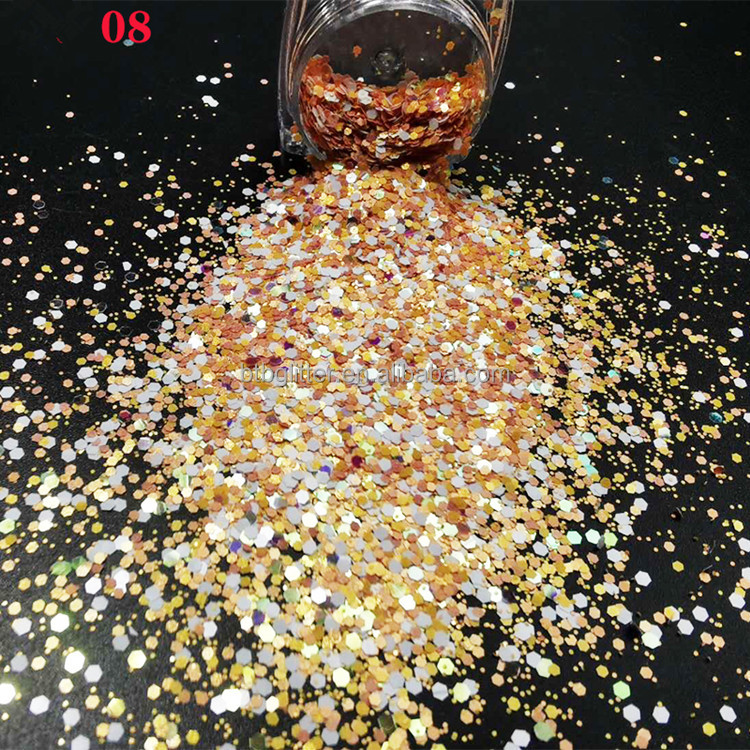 1 Color Print Method Manufacture Spring Nails Glitters Nail Ready for Shipping to Indoor Christmas Decoration