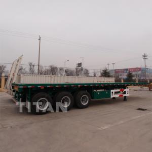 Wholesale 3 axles flat-bed semi trailer  40tn from china suppliers