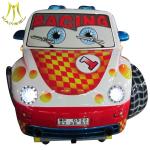 Hansel coin operated kids ride machine video game racing car machine
