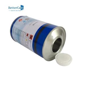 Wholesale Empty 1 Quart Paint Cans , Paint Small Tin Cans For Hardener Package from china suppliers