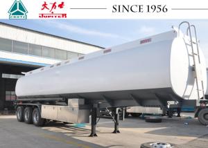 Wholesale Fuel Oil Tank Trailer , 40000 Liters Water Tank Trailer With 8 Compartments from china suppliers