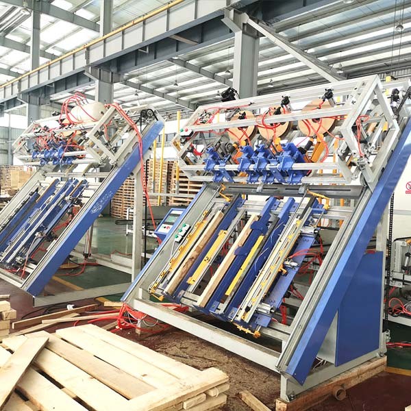 40*40”American Wooden Stringer Pallet Nailer Pallet Nailing Machine
