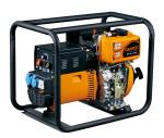 220A 7KW ARC Diesel Powered Welder , Welder Generator Machine Single Cylinder