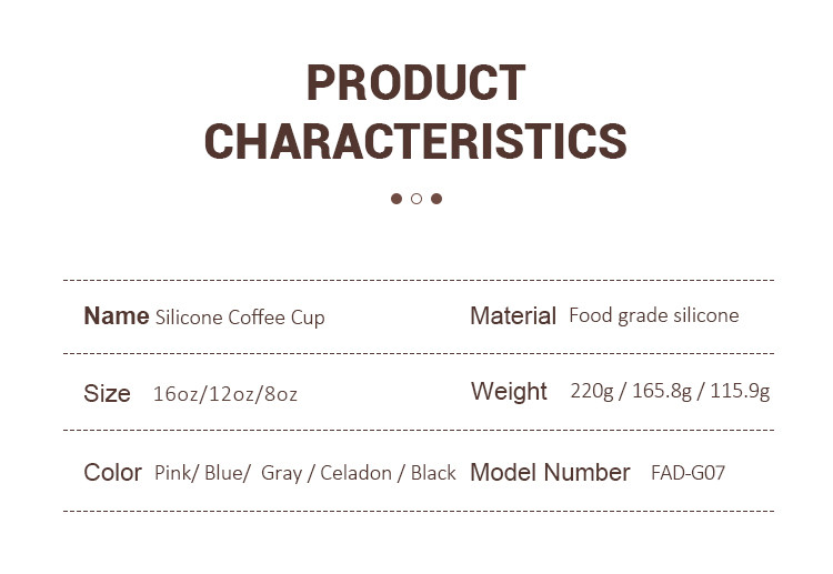 Silicone Water Cup 8oz / 12oz / 16oz Non Toxic BPA Free Reusable Durable