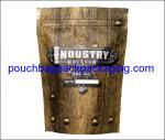 Stand up pouch, Aluminium pack bag, zipper doypack for coffee packaging