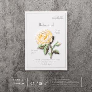 Wholesale Sunny Yellow Rose Iron-On Patch – Customizable, Wash-Resistant &amp; Vibrant Wardrobe Reviver​ from china suppliers