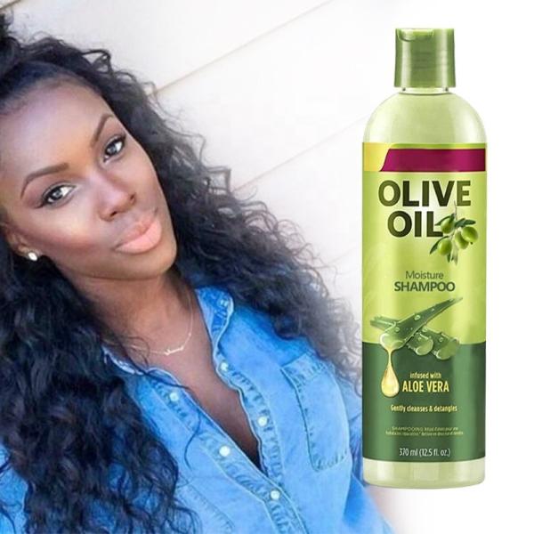 Organic Olive Oil Aloe Vera Shampoo and Conditioner Set for Curly Hair Care
