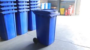 Wholesale 120L plastic dustbin for outdoor use waste container from china suppliers