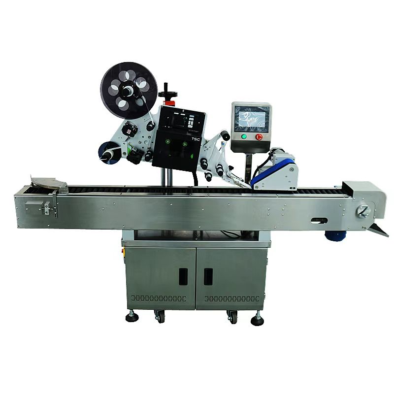 Electric PLC Driven Automatic Blood Collection Tube Labeling Machine for Private Label