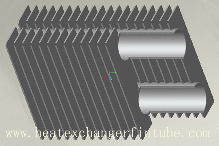 SA210 Gr. A1 Seamless Carbon Steel Rectangular Double H welding Fin Tube for Economizer