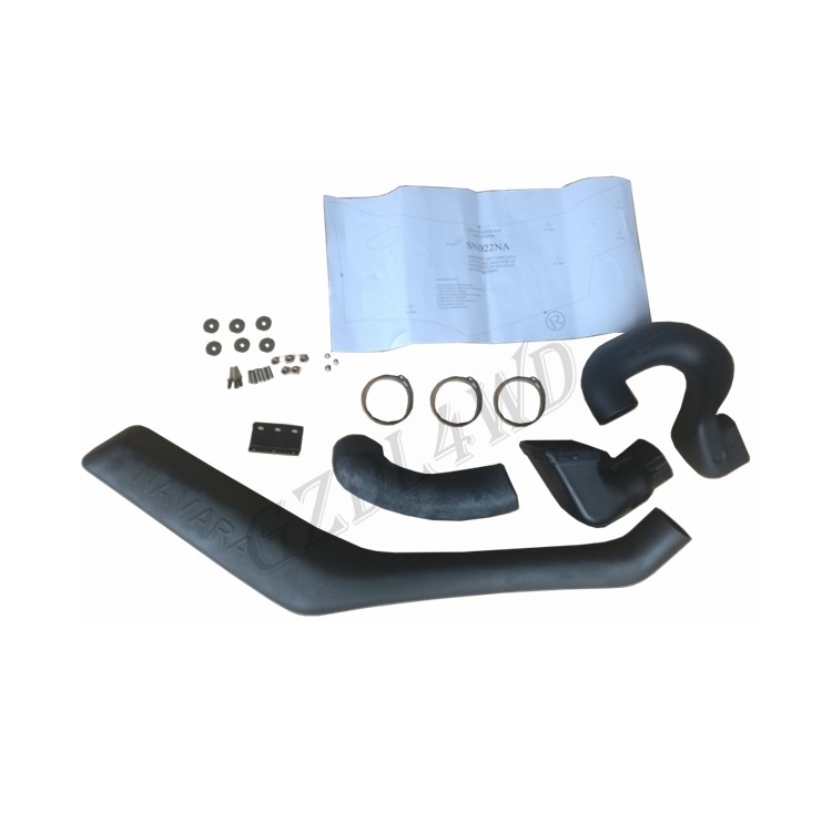 Navara D22 4x4 Air Intake Snorkel Kits for Nissan Navara D22 10/2001 to 12/2006 01/2007