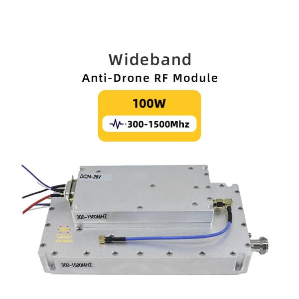 300-1500mhz Anti Drone Lora Module Counter Fpv Module 300-6000mhz 100W anti