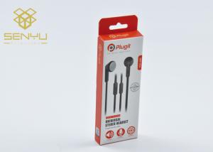 Wholesale Mobile Accessories Packaging Custom Design Earphone Packaging Boxes with Window from china suppliers