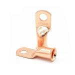 600v to 35 KV AWG Battery Tubular Cable Lug with Bell-end / Purple Copper Ring