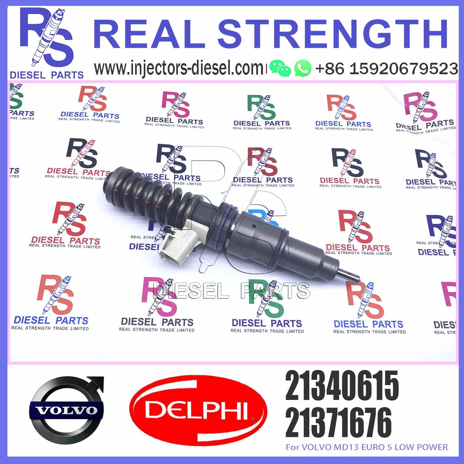 High quality Common Rail Injector 21340615 Bebe4d25002 For Truck D13c Fo Penta Md13 Injector Nozzle 21371676 21340611