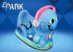 Coin operated happy dog kiddy rides toy car EPARK swing machine with mp5 video
