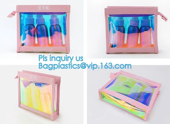 plastic A4 file bag document bag, children traveling EVA bag, resealable slider clothes packing, slider zip lock with ho