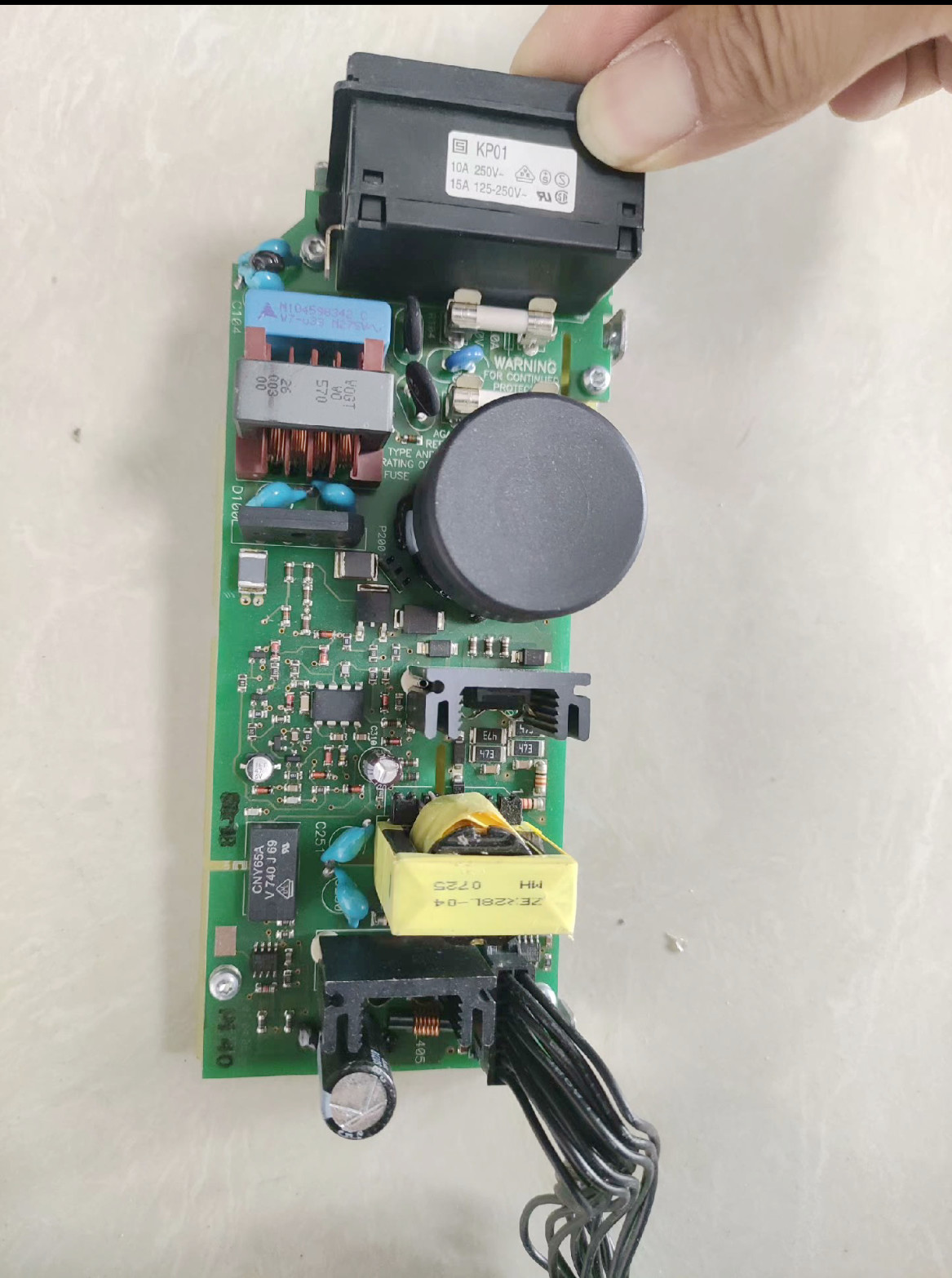 Philip Avalon FM20 FM30 Fetal Monitoring Instrument Power Supply Board M2703-6000
