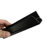 Wide Industrial Colorful Soft Profile Black