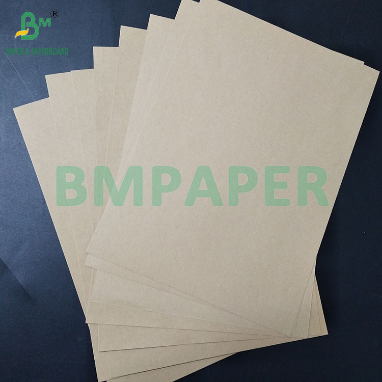 120GSM High Breakage Resistance Handbags Brown Kraft Sack Paper