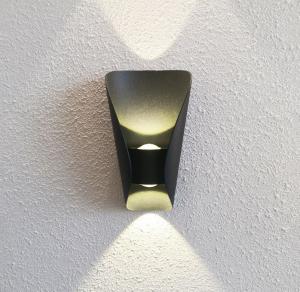 Wholesale IP65 water proofing exterior wall lamps outdoor COB 6W led wall lights outside led wall lamp light fixtures from china suppliers