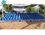 Iron Steel Portable Stadium Seats , Dismountable Outdoor Nationals Stadium