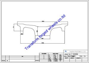 Wholesale TC200006 20 inch forged center disk blanks from china suppliers