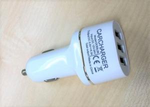 Wholesale Fast Mobile Phone USB Car Charger 5V 6.3A With Tripple USB Port For iPhone 8 from china suppliers