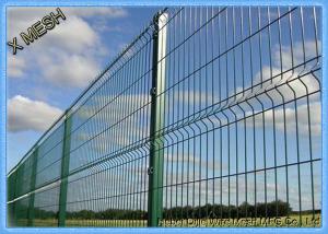 Wholesale Powder Coated Welded Curved Metal Fence Panel Heavy Gauge Heat Treated from china suppliers