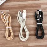 USB Type C Cable Braided Charging Micro USB Cable High Speed Charging Cord Metal