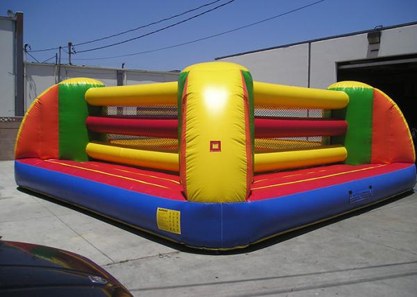 Waterproof PVC Inflatable Sports Games , 2 Person Exciting Inflatable Boxing