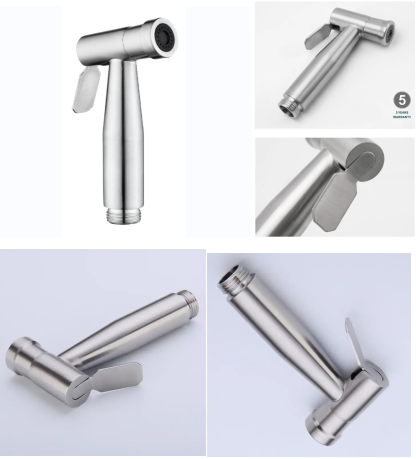 Stainless Steel Hand-held Automatic Toilet Spray Bidets Purifier Sprayer With Sustainable Features