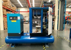 Wholesale Tank Mounted 25 Hp Screw Air Compressor , Diesel Air Compressor Filters Combined 18.5Kw from china suppliers