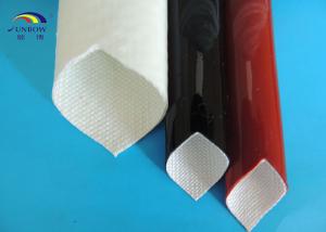 Wholesale Flexile Fire Resistance Silicone Coated Braided Fiberglass Insulation Sleeving for Electrical Wires from china suppliers