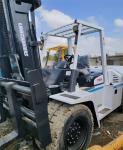 Used TCM 10T Diesel Forklift With Gear Gearbox Bearing PLC Discount Offered