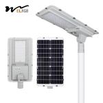 Aluminum 400 Watt Solar Street Light 6500K 400W Motion Sensor Street Lights