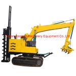 Electrical Installing Hydraulic Digging Electric Concrete Pole Making Machine