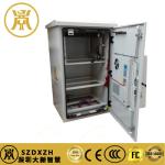 Pole Mount Outdoor Telecom Cabinet For Telecom Transportation Renewable Energy