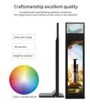 13.3+37 Inch Dual Screen Floor Standing Digital Signage Indoor Android