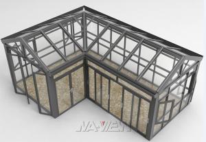 Wholesale Prefab 4 Season Sunroom Polycarbonate Plexiglass Sunroom 10X20 12X12 from china suppliers